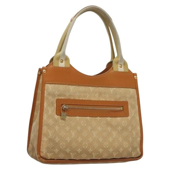 LOUIS VUITTON Monogram Mini Sac Catline Tote Bag Beige M92328 - Picture 1 of 16